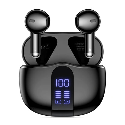 Manos libres Bluetooth Tech-Protect Ultraboost Core G2, TWS, Negro