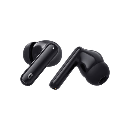 Auriculares Bluetooth manos libres Techsuit CW3 WaveBeat 100, TWS, ANC, Negro