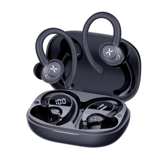 Manos libres Bluetooth Techsuit CW4 AirTune, TWS, Negro