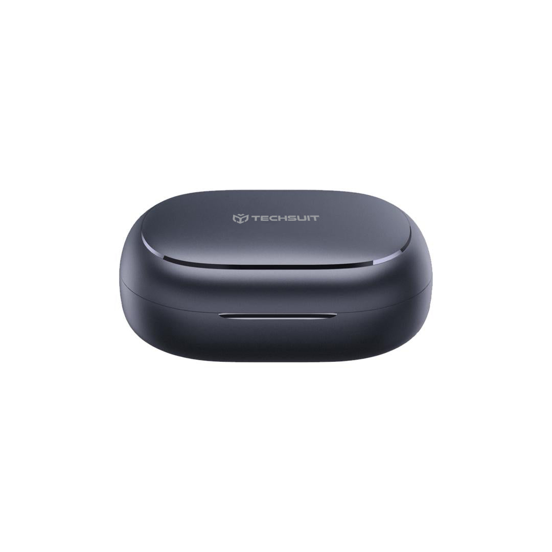 Manos libres Bluetooth Techsuit CW4 AirTune, TWS, Negro