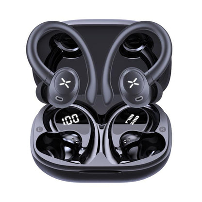 Manos libres Bluetooth Techsuit CW4 AirTune, TWS, Negro
