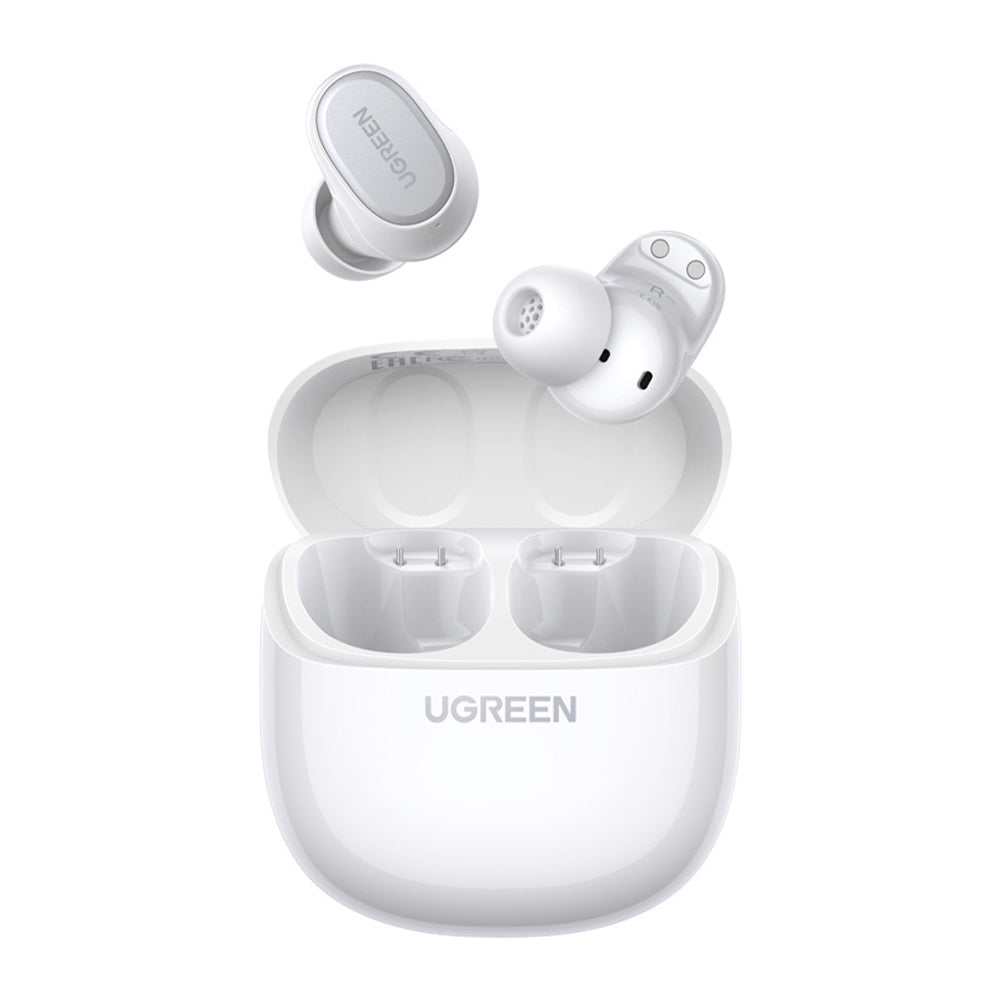 Manos libres Bluetooth UGREEN Dots (75627), TWS, MultiPoint, Blanco