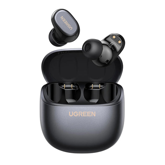 Manos libres Bluetooth UGREEN Dots (75628), TWS, MultiPoint, Negro