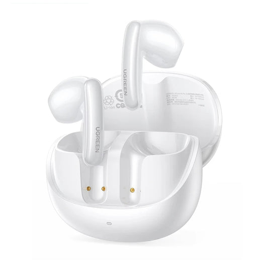 Manos libres Bluetooth UGREEN HiTune H6 Pro WS203, TWS, ANC, Blanco