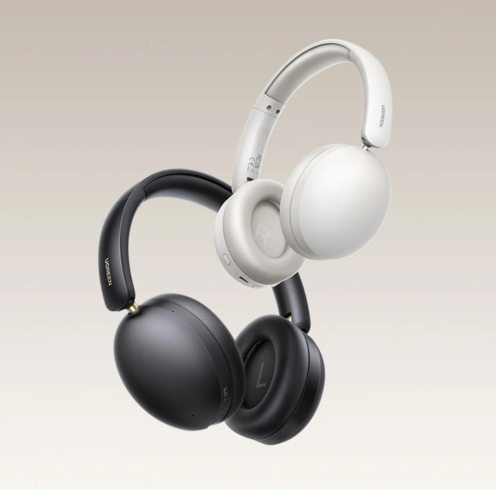 Manos libres Bluetooth UGREEN HiTune Max 2 HP205, MultiPoint, A2DP, ANC, Negro