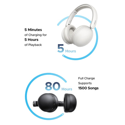 Manos libres Bluetooth UGREEN HiTune Max 2 HP205, MultiPoint, A2DP, ANC, Negro