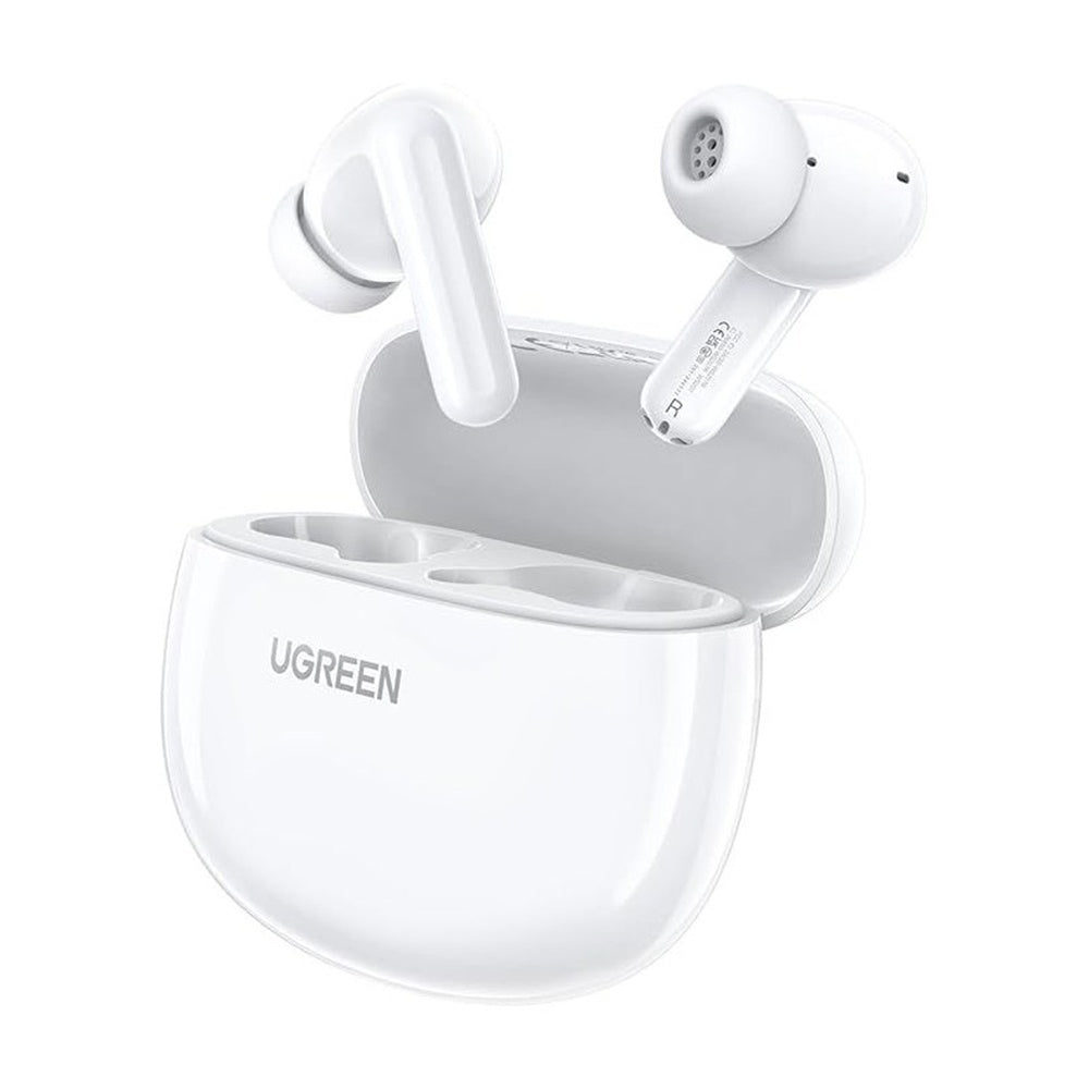 Manos libres Bluetooth UGREEN HiTune P3 WS207, TWS, MultiPoint, Blanco
