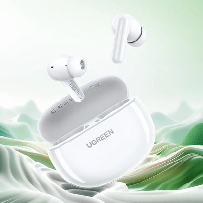 Manos libres Bluetooth UGREEN HiTune P3 WS207, TWS, MultiPoint, Blanco