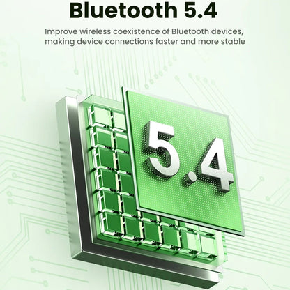 Manos libres Bluetooth UGREEN HiTune P3 WS207, TWS, MultiPoint, Blanco