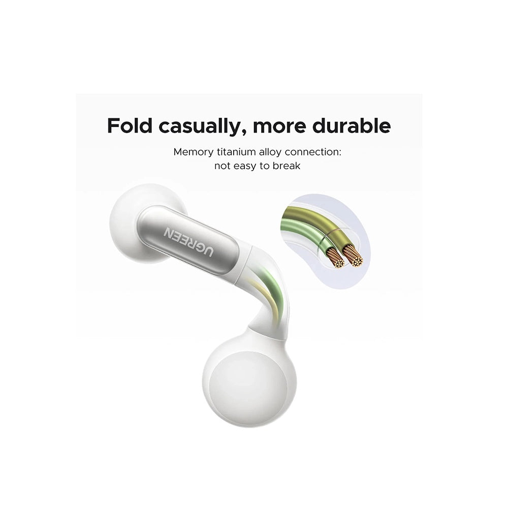 Handsfree Bluetooth UGREEN HiTune S5 True WS210, TWS, Blanco