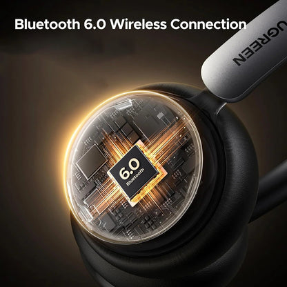 Manos libres Bluetooth UGREEN HiTune Studio Plus HP207, A2DP, ANC, Beige