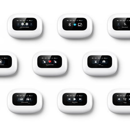 Manos libres Bluetooth UGREEN S6 ClipBuds Magic WS208, TWS, Blanco