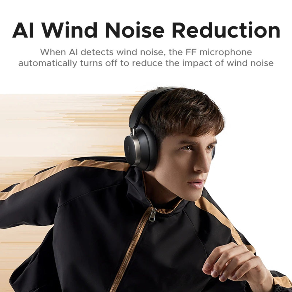 Manos libres Bluetooth UGREEN Studio Pro HP206, A2DP, ANC, Negro