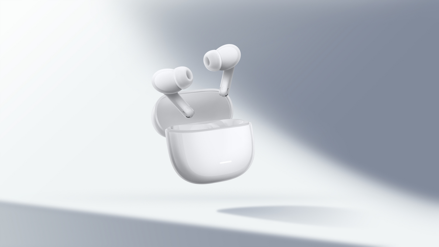 Manos libres Bluetooth Xiaomi Redmi Buds 8 Lite, TWS, ANC, MultiPoint, Blanco BHR08OLGL