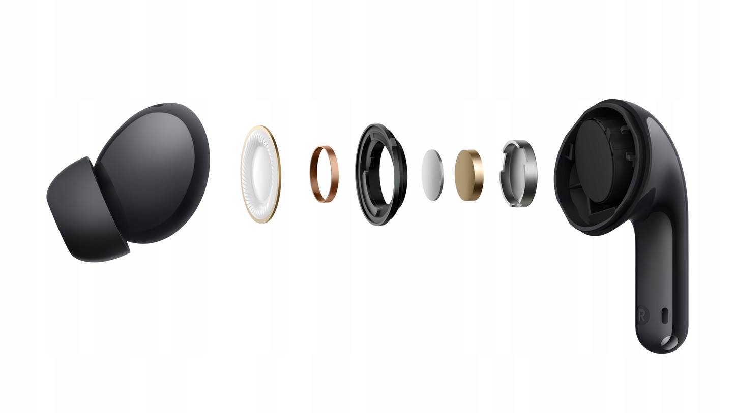 Manos libres Bluetooth Xiaomi Redmi Buds 8 Lite, TWS, ANC, MultiPoint, Negro BHR08OMGL