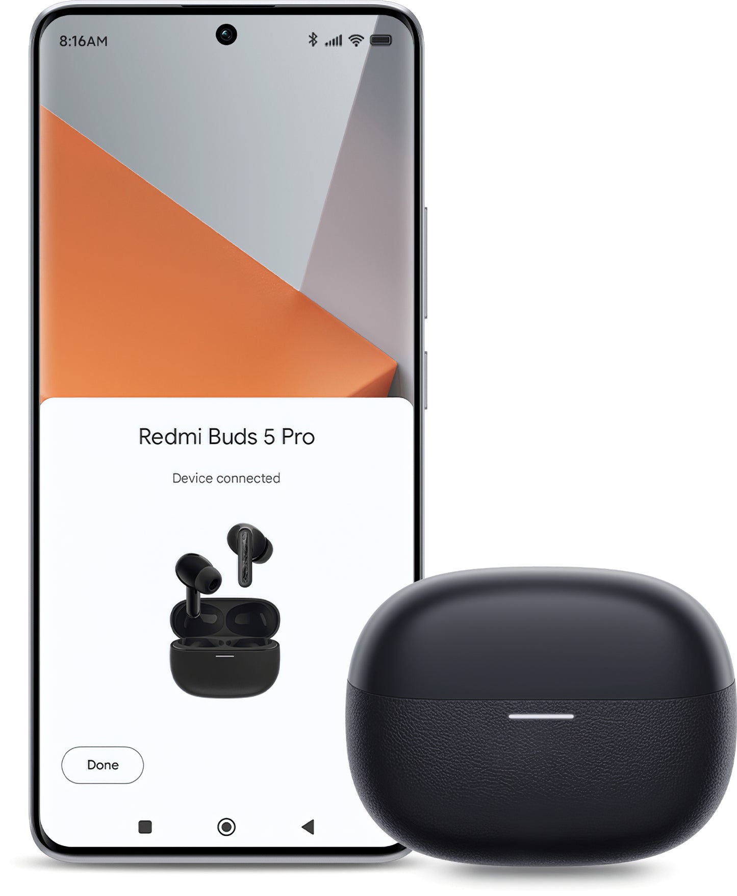 Manos libres Bluetooth Xiaomi Redmi Buds 5 Pro, TWS, ANC, Negro BHR7660GL