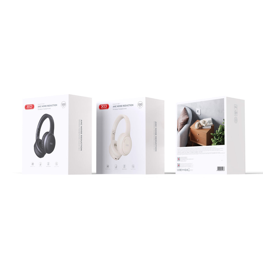 Manos libres Bluetooth XO Design BE41, A2DP, ANC, Negro 