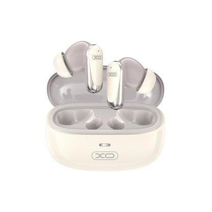 Auricular Bluetooth XO Design G42, TWS, ANC, Beige