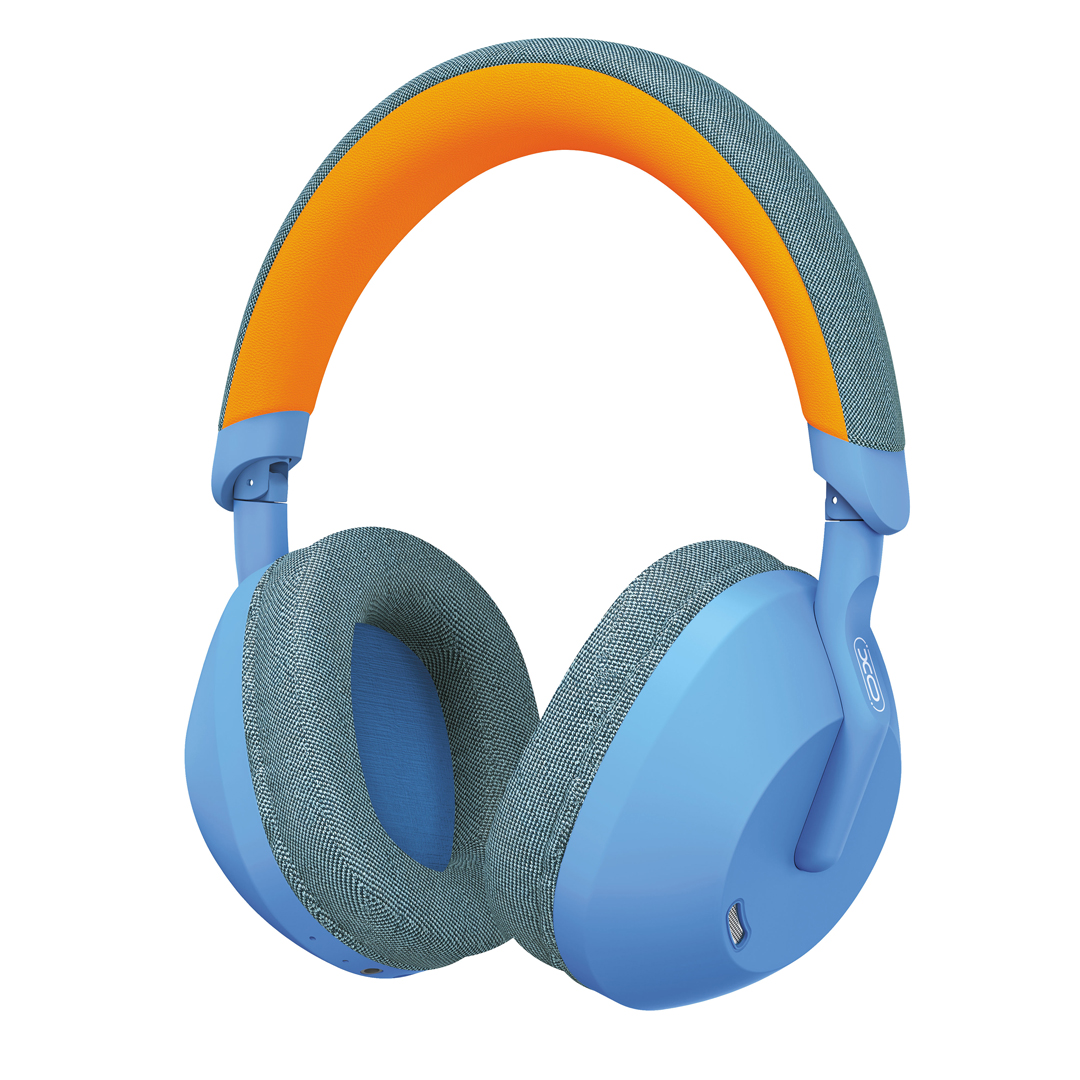 Manos libres Bluetooth XO Design BE49 Qiyue, A2DP, ANC, Azul