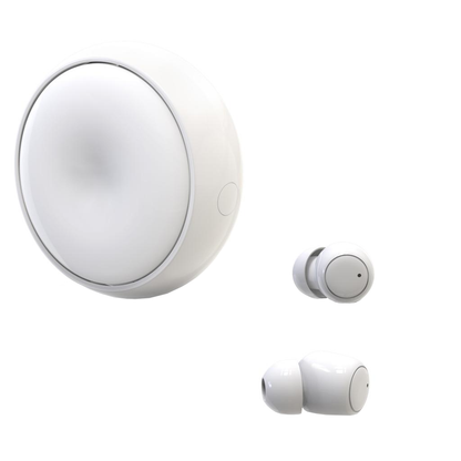 Manos libres Bluetooth XO Design G1, TWS, Blanco