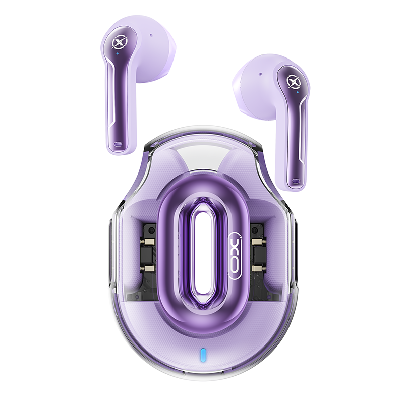 Manos libres Bluetooth XO Design X43, TWS, Azul