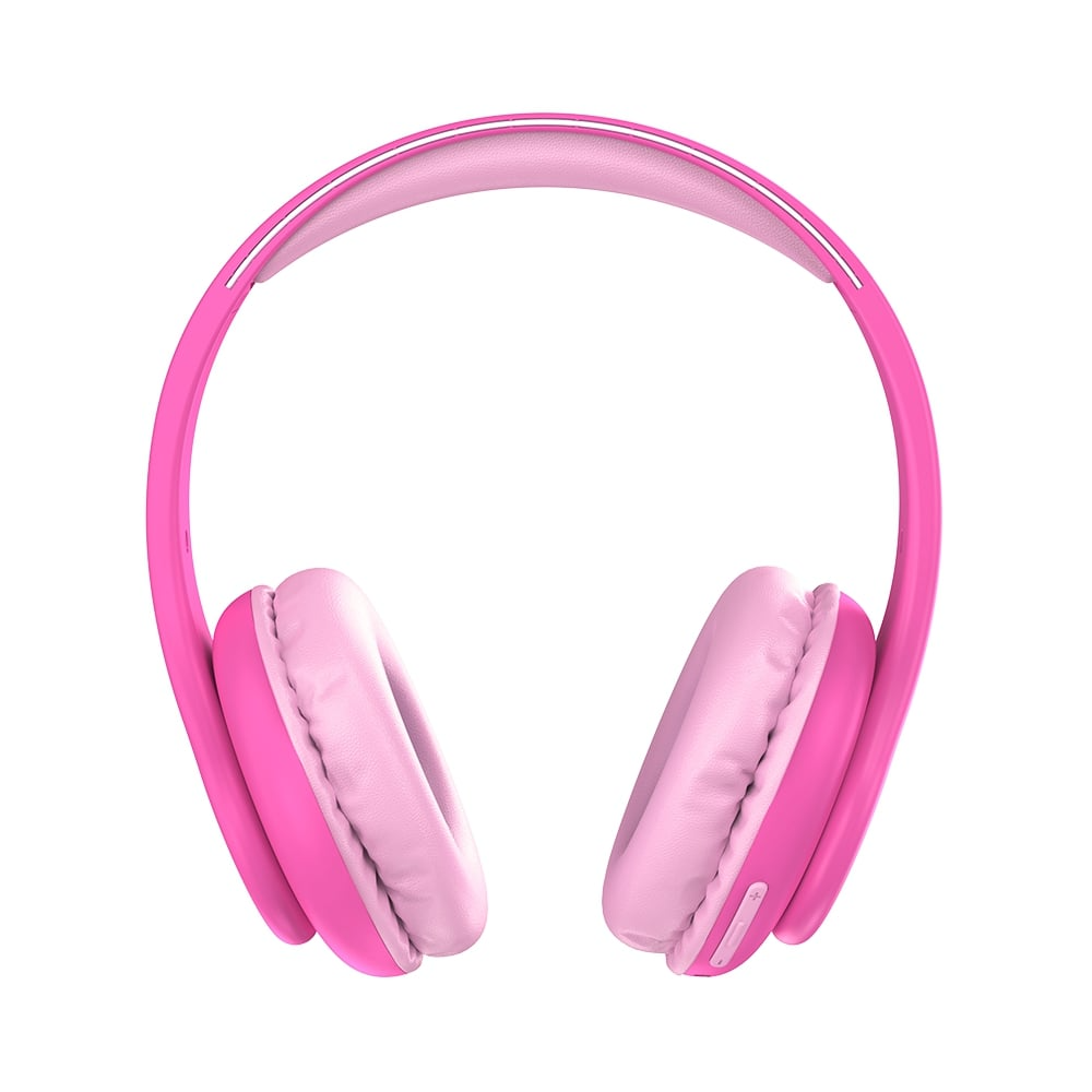 Auriculares Bluetooth XO Design BE54 Cartoon Kids, A2DP, Rosa