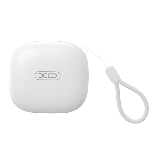 Manos libres Bluetooth XO Design G53, TWS, ANC, Blanco