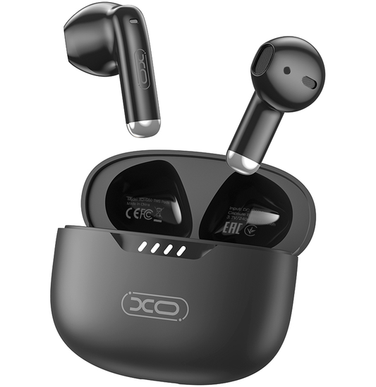Manos libres Bluetooth XO Design G50, TWS, Negro