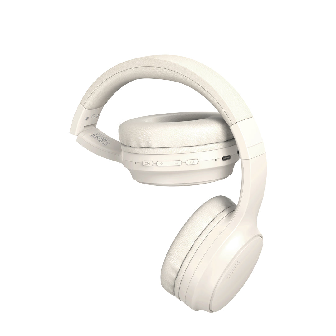 Manos libres Bluetooth XO Design BE41, A2DP, ANC, Blanco 