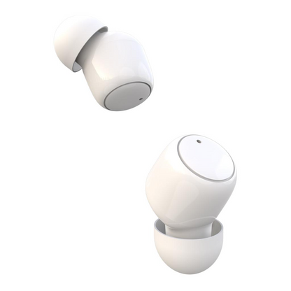 Manos libres Bluetooth XO Design G1, TWS, Blanco