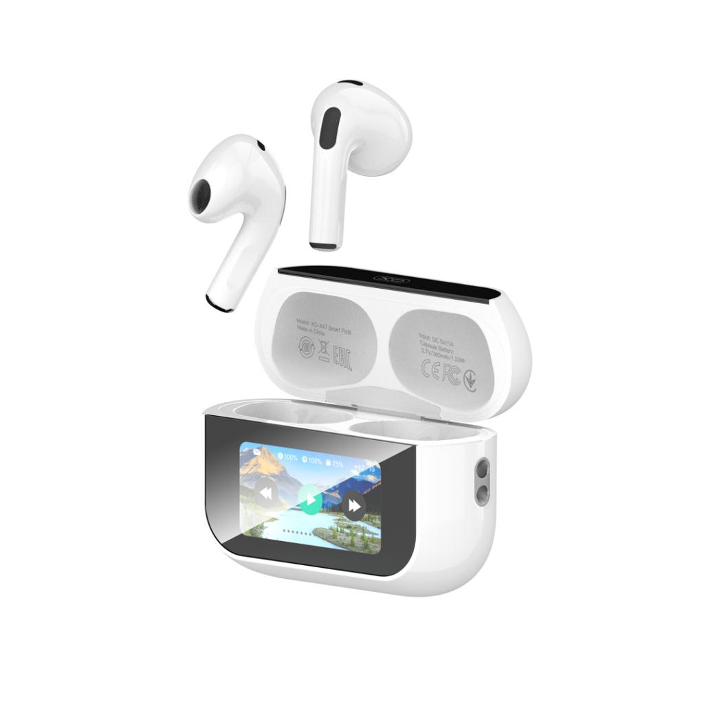 Manos libres Bluetooth XO Design X47 4ª Gen, TWS, Blanco