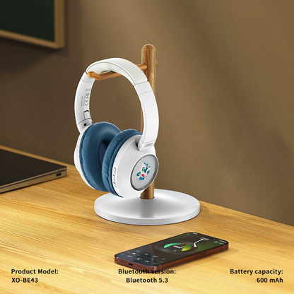 Manos libres Bluetooth XO Design BE43, A2DP, Azul