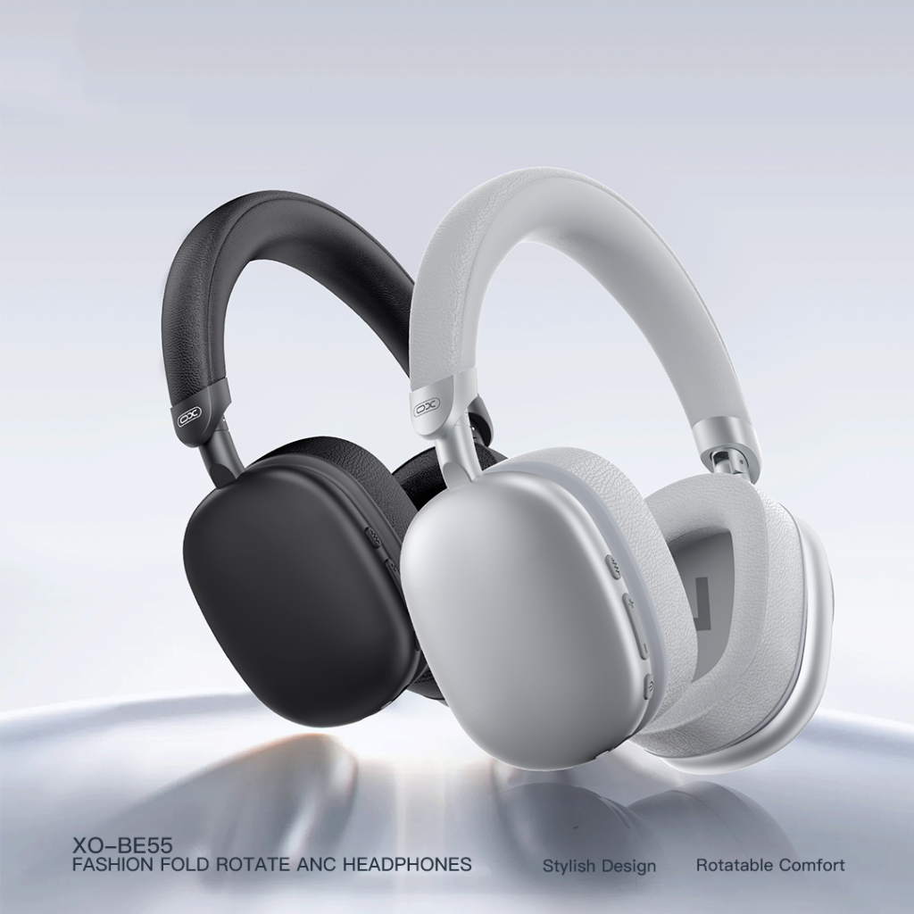 Manos libres Bluetooth XO Design BE55, A2DP, ANC, Plateado