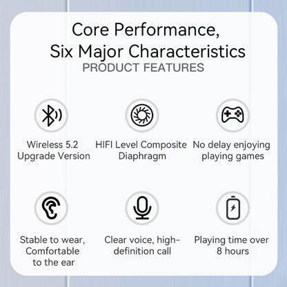 Auriculares Bluetooth manos libres Yesido EP05, A2DP, ANC, Negro