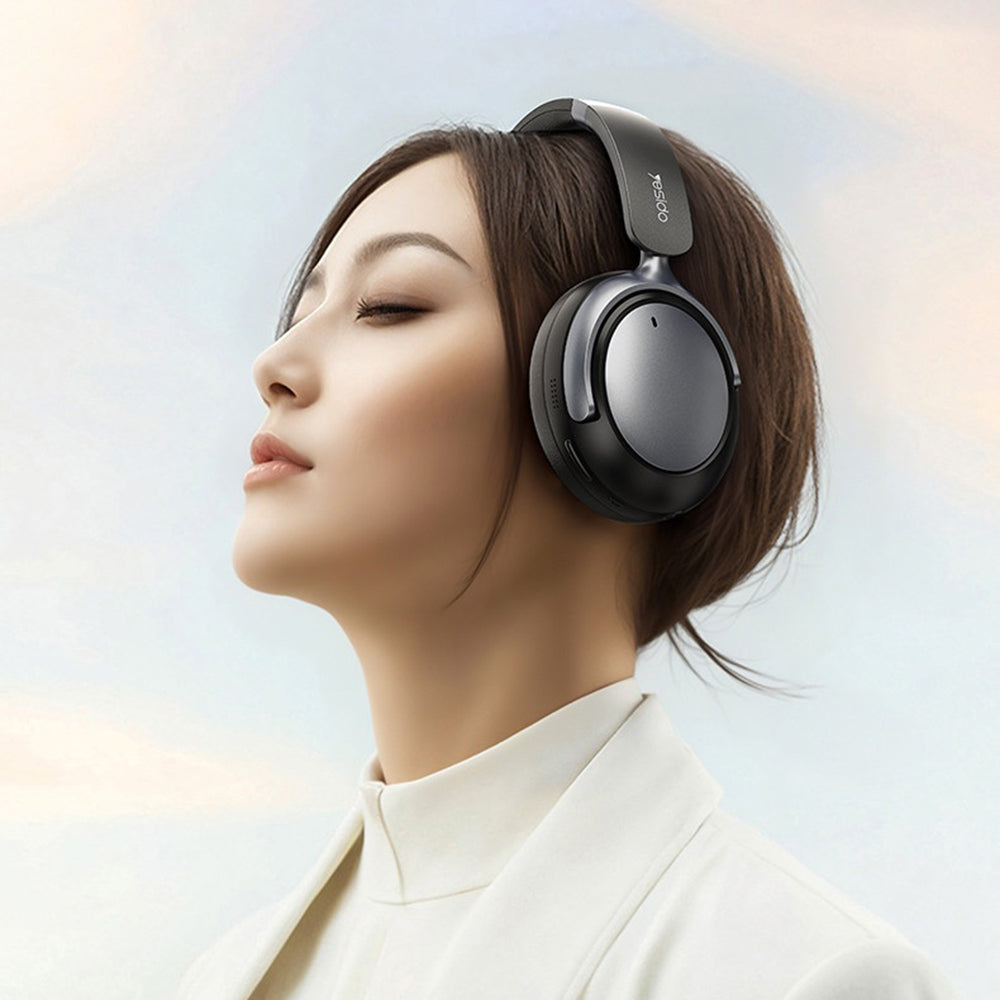 Manos libres Bluetooth Yesido EP07, A2DP, ANC, Negro