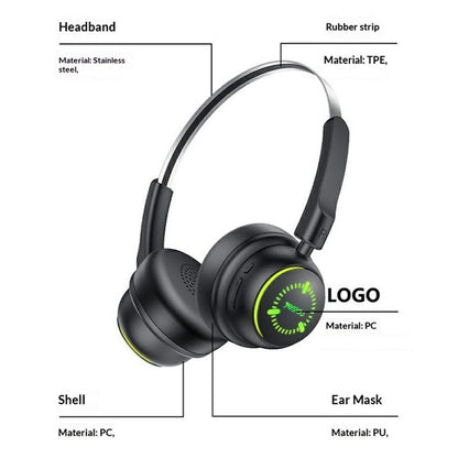 Manos libres Bluetooth Yesido EP15 Kids, A2DP, Negro