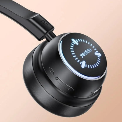 Manos libres Bluetooth Yesido EP15 Kids, A2DP, Negro