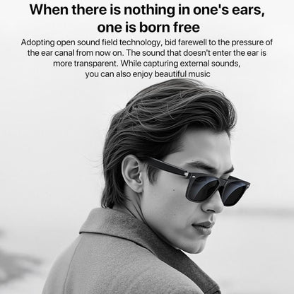 Handsfree Bluetooth Yesido IO35, Tipo Gafas de Sol Unisex, A2DP, Negro