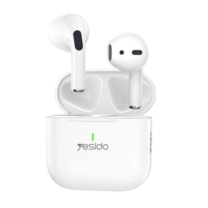 Manos libres Bluetooth Yesido TWS17, TWS, Blanco