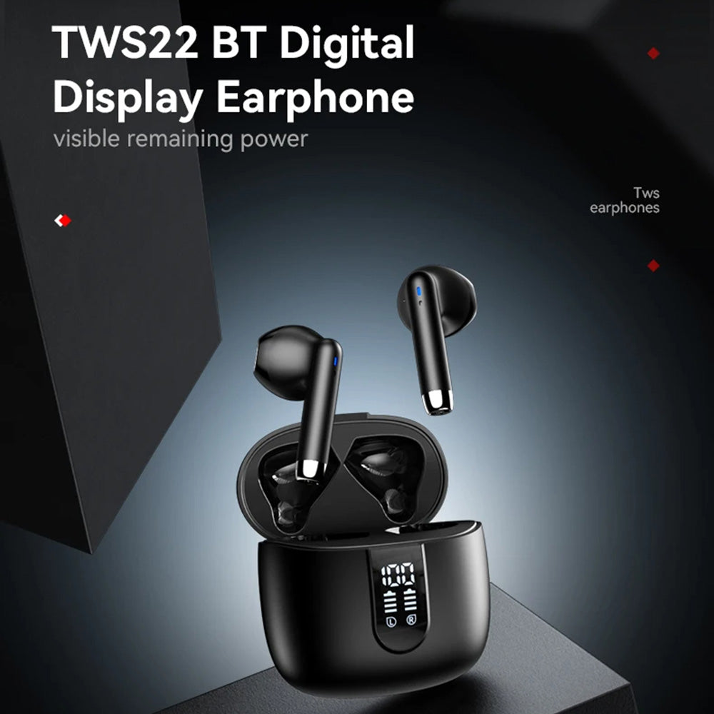 Manos libres Bluetooth Yesido TWS22, TWS, Negro