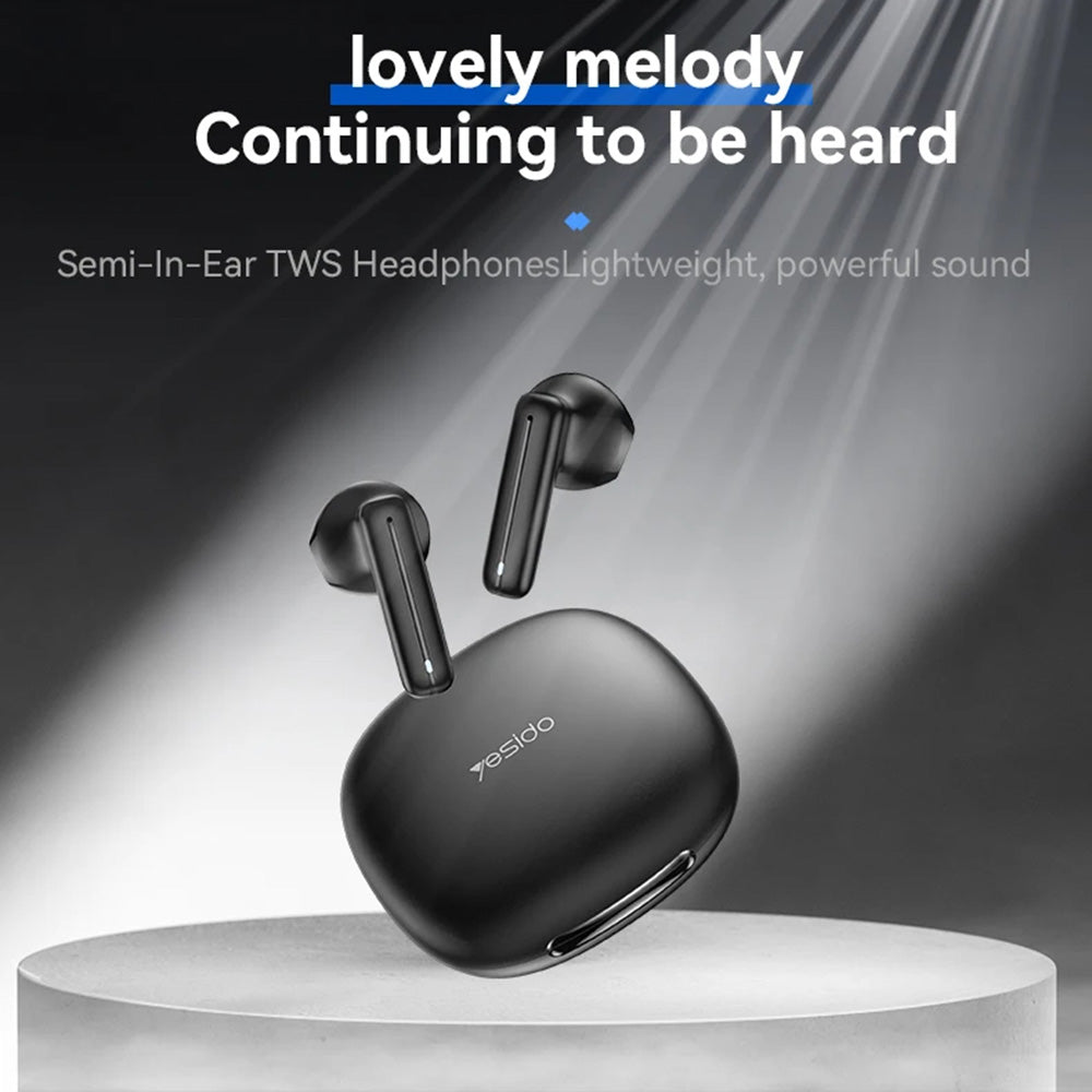 Manos libres Bluetooth Yesido TWS25, TWS, Negro