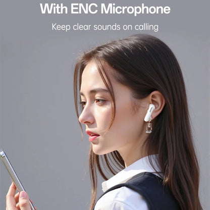 Handsfree Bluetooth Yesido TWS34, TWS, ANC, White