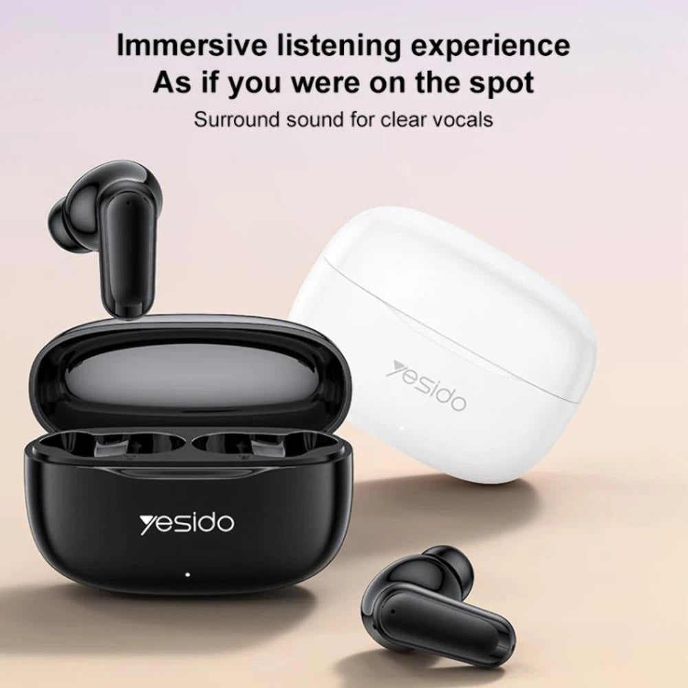 Manos libres Bluetooth Yesido TWS38, TWS, Negro