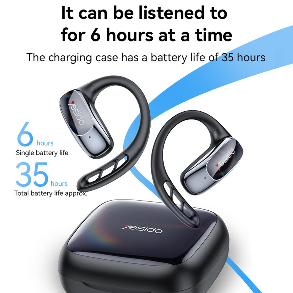 Manos libres Bluetooth Yesido YSP24, TWS, Negro