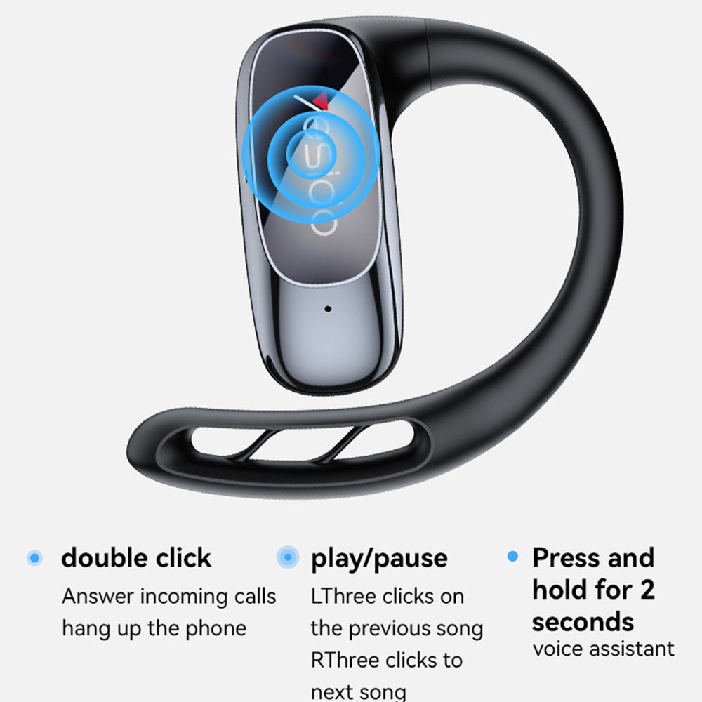 Manos libres Bluetooth Yesido YSP24, TWS, Negro