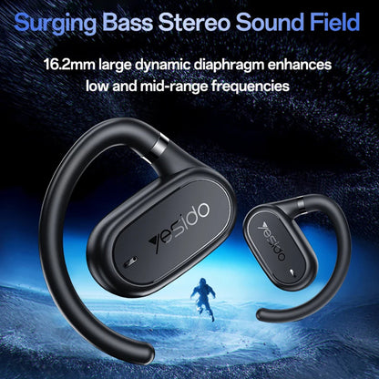 Manos libres Bluetooth Yesido YSP25, TWS, Negro