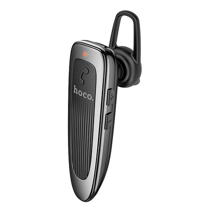 Manos libres Bluetooth HOCO E60 Brightness, A2DP, Negro