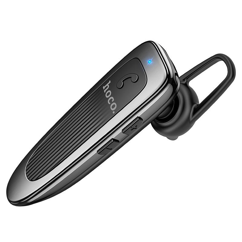 Manos libres Bluetooth HOCO E60 Brightness, A2DP, Negro