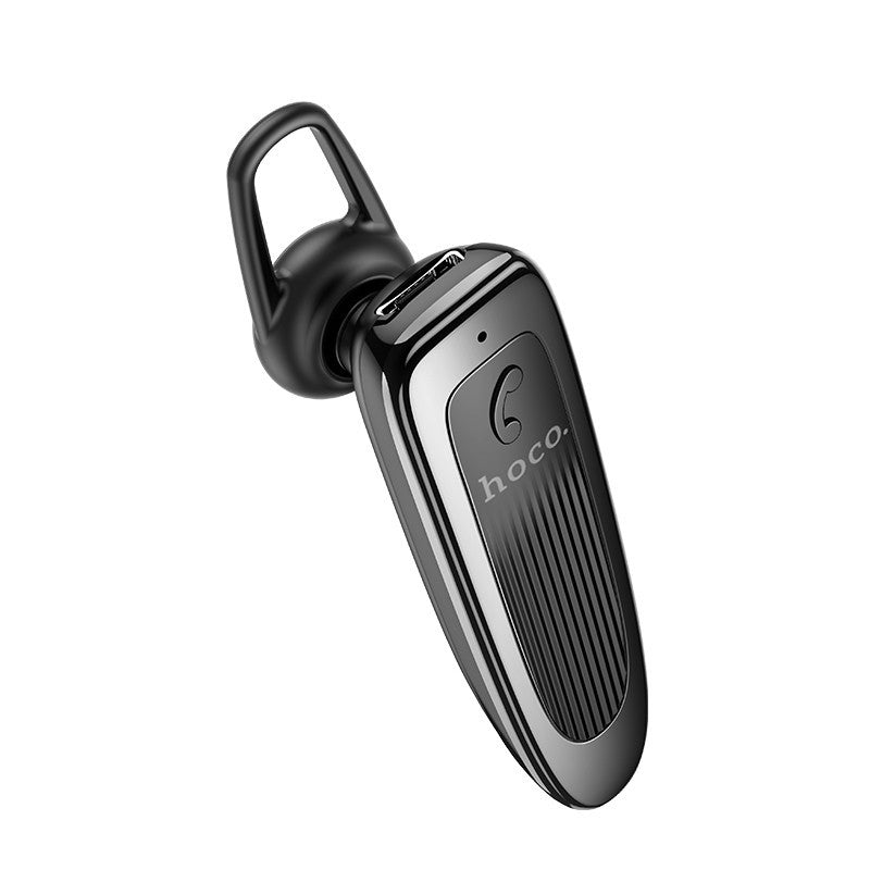 Manos libres Bluetooth HOCO E60 Brightness, A2DP, Negro
