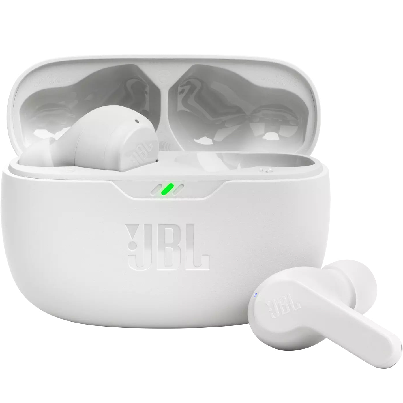 Manos libres Bluetooth JBL Wave Beam, TWS, Blanco JBLWBEAMWHT